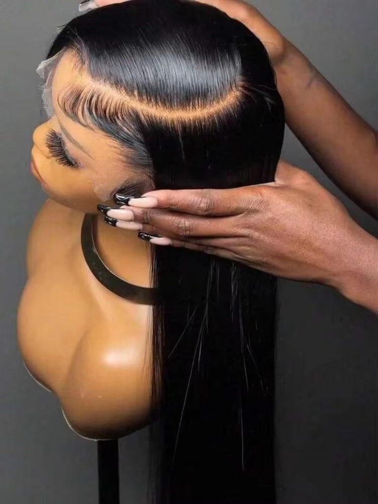 Glueless Wear And Go Human Hair Wig - Parrucca Wear And Go 5x5 Liscia