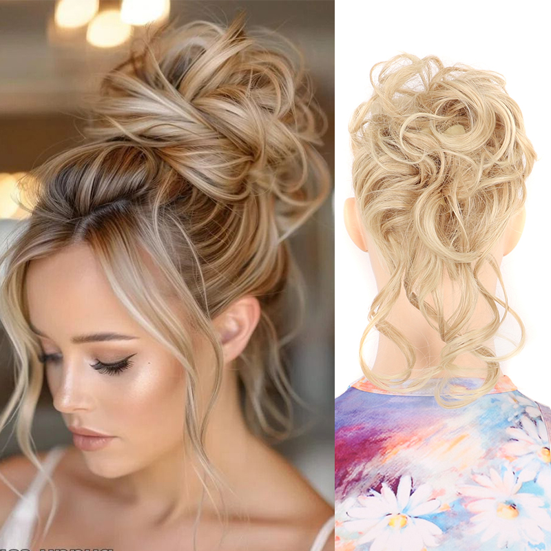 Claw Clip Messy Bun Hair Piece - Chignon per capelli disordinati Pezzi per