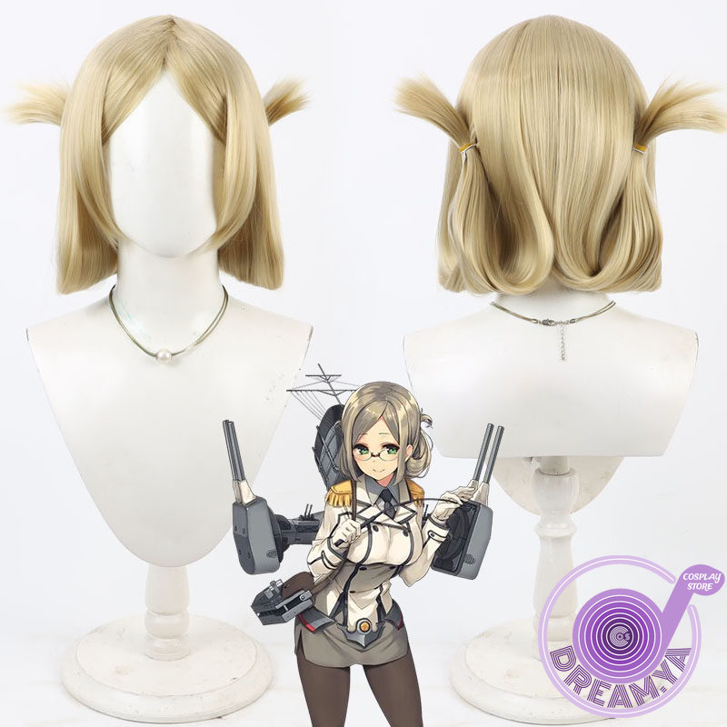 Synthetic Wigs - Parrucca cosplay Katori Kantai Collection Champagne
