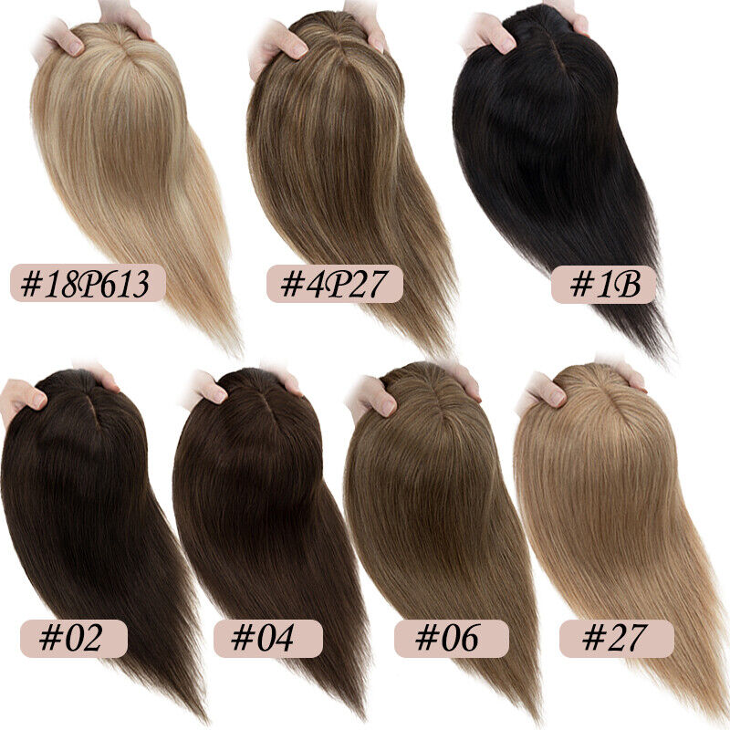 Parrucchino da donna con Base  - Seamless Clip In Hair Extensions Human Hair recensione e prezzo