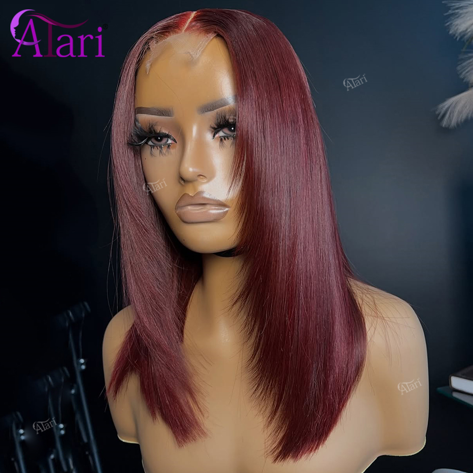 Parrucca Bob Liscia 99J Bordea - Pre Parted 13X4 Lace Front Bob Wig recensione e prezzo