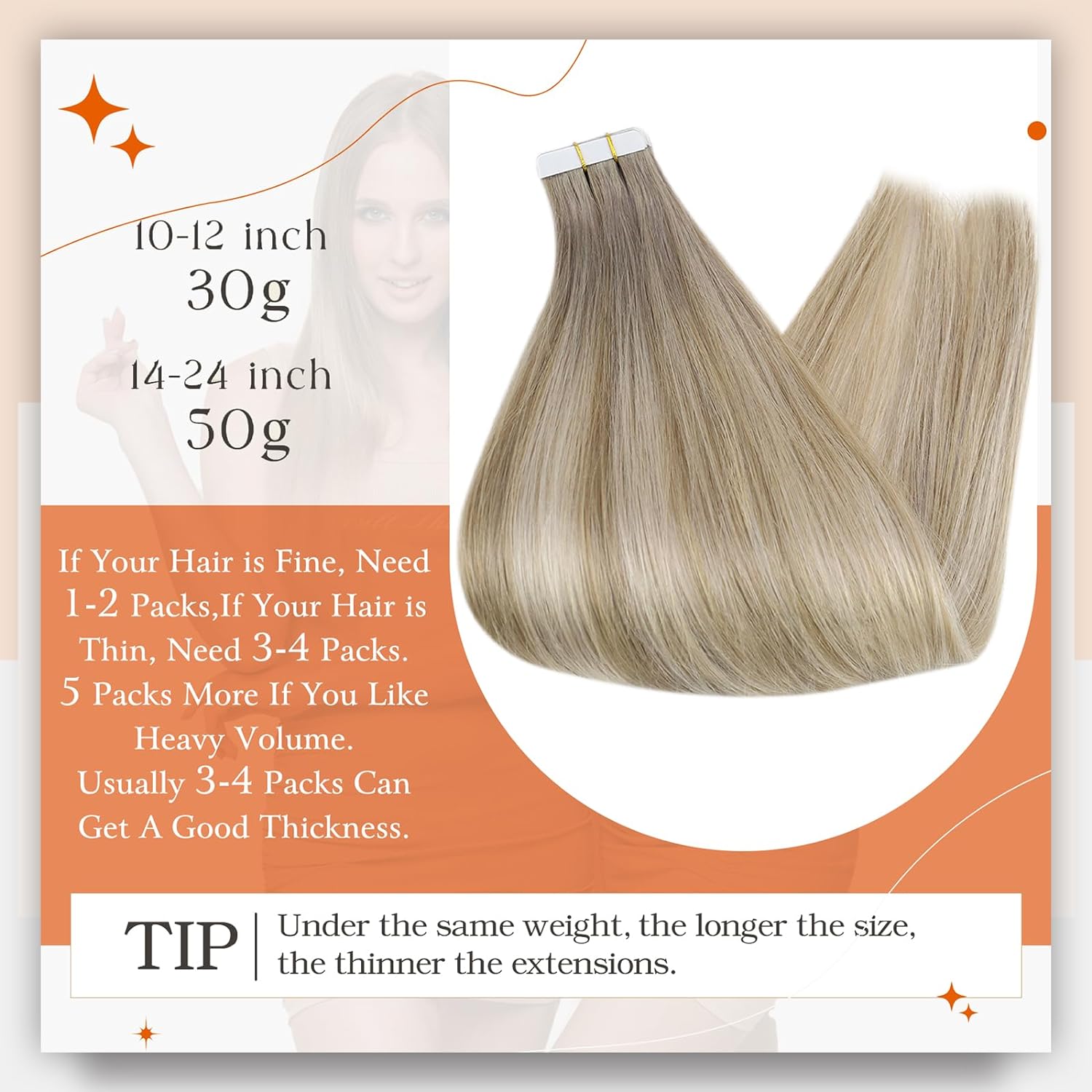 Nastro completamente lucido ne - Invisible Tape In Extensions Real Hair recensione e prezzo