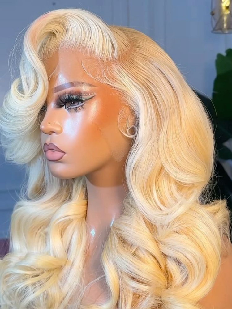 Parrucca per capelli umani bio - 613 Blonde Body Wave Lace Front Wig recensione e prezzo