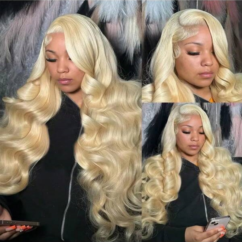 Parrucca per capelli umani bio - 613 Blonde Body Wave Lace Front Wig recensione e prezzo