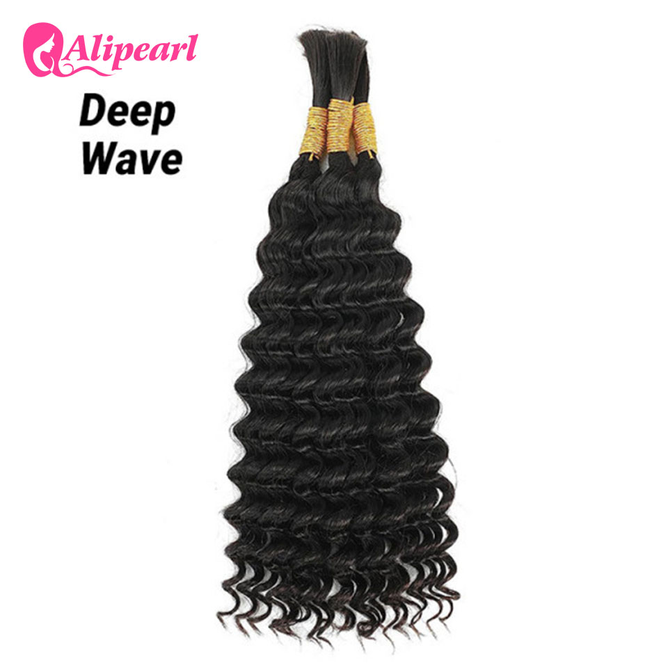 Alipearl Capelli Umani Brasili - Water Wave Bulk Human Hair For Braiding recensione e prezzo