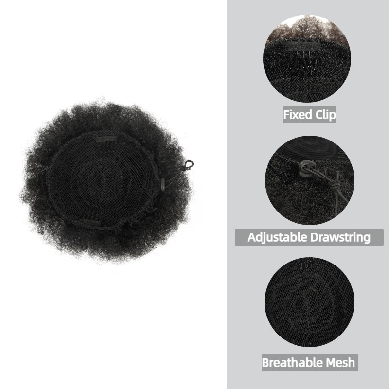 Extension per Coda di Cavallo  - Drawstring Afro Curly Puff Ponytail recensione e prezzo