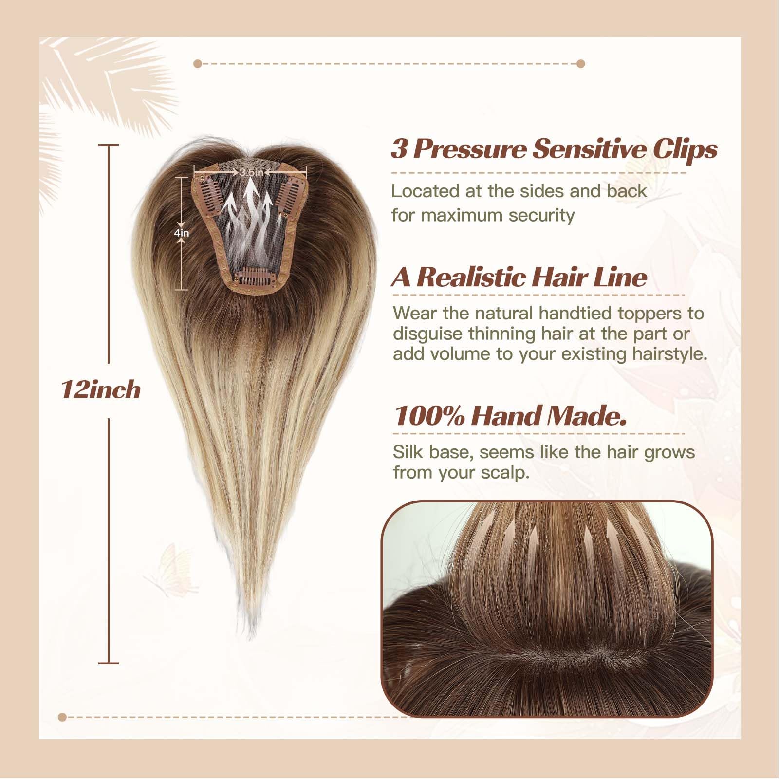 Toppers per capelli umani Remy - Seamless Clip In Hair Extensions Human Hair recensione e prezzo