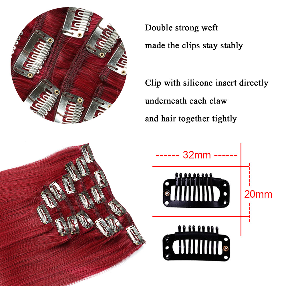 Clip nell'estensione dei capel - Seamless Clip In Hair Extensions Human Hair recensione e prezzo