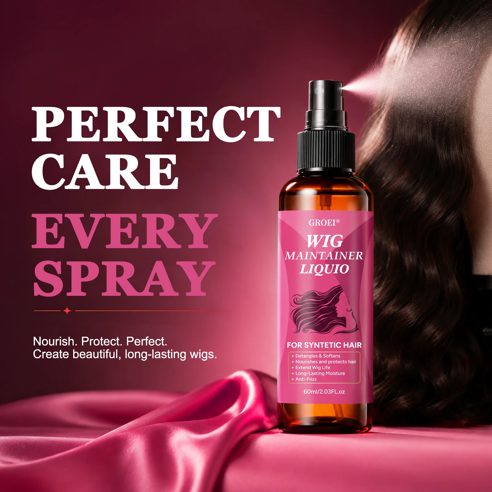 GROEI Spray Anti-Crespo per Pa - Synthetic Wigs recensione e prezzo