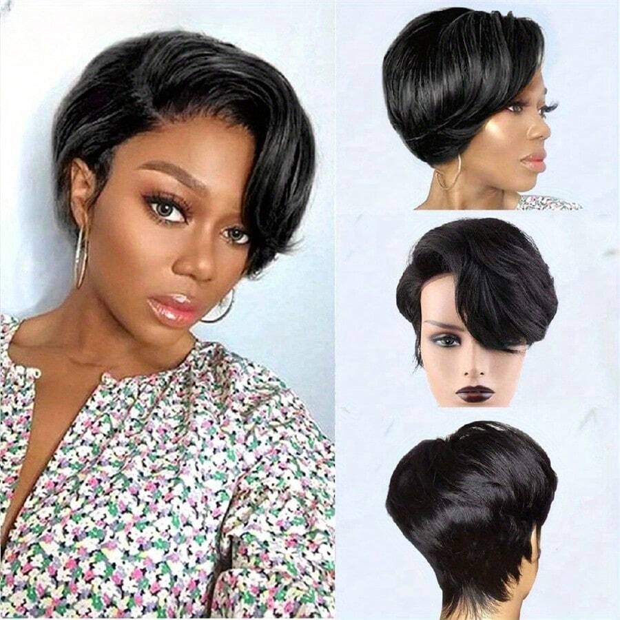 Parrucca Corta Pixie Cut Econo - Short Pixie Cut Wig Human Hair Cheap recensione e prezzo