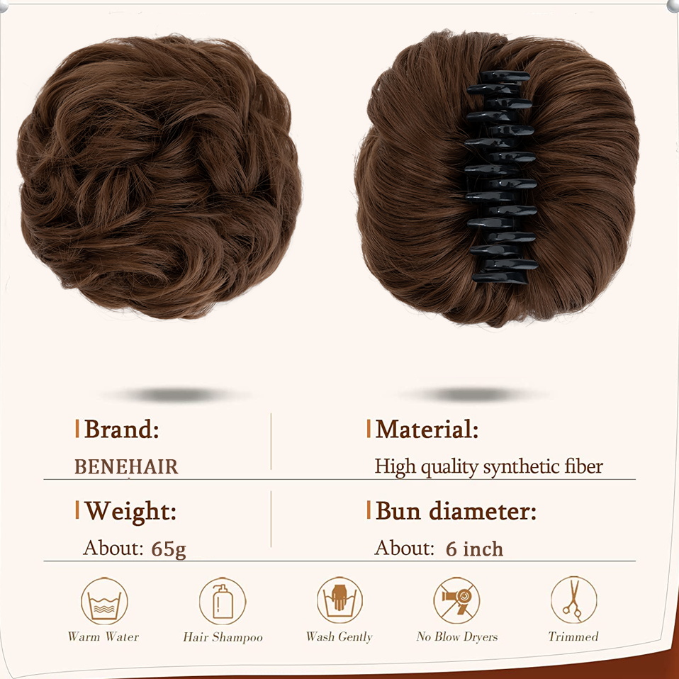 Benehair disordinato capelli p - Claw Clip Messy Bun Hair Piece recensione e prezzo