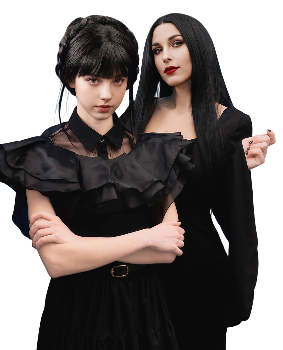 Parrucca sintetica lunga nera  - Synthetic Braided Wigs For Black Women recensione e prezzo