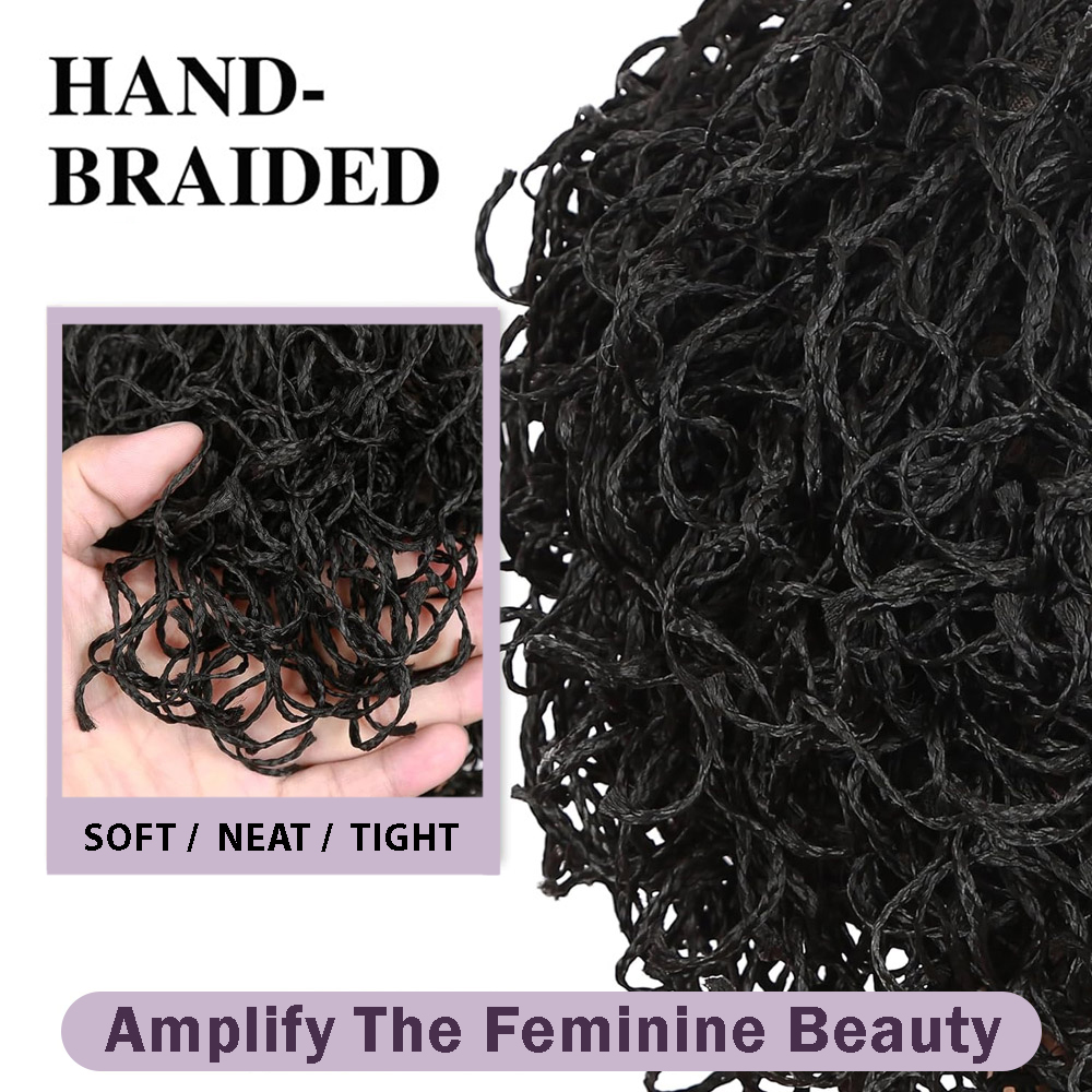 Parrucche intrecciate a doppia - Synthetic Braided Wigs For Black Women recensione e prezzo