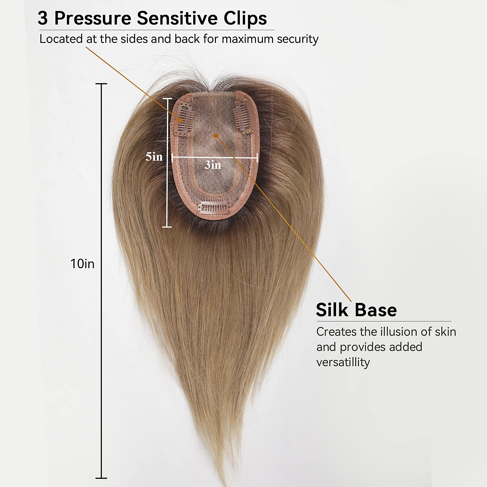 Toppers per capelli umani Remy - Seamless Clip In Hair Extensions Human Hair recensione e prezzo