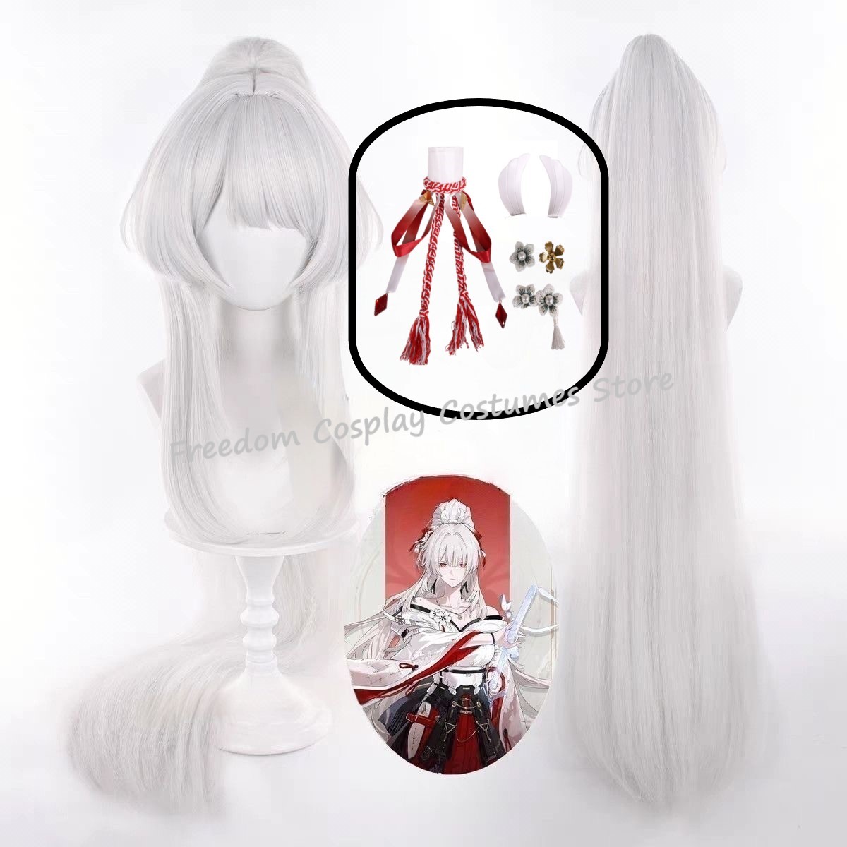 Parrucca cosplay Hiyuki del gi - Synthetic Wigs recensione e prezzo