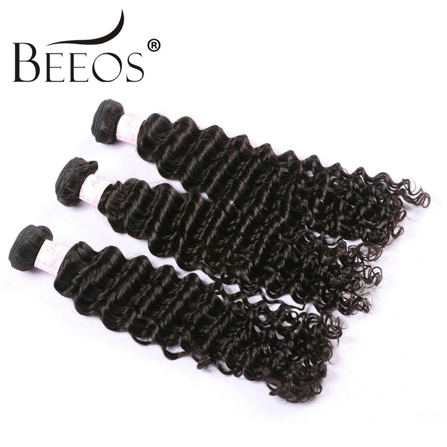 BEEOS Natural Deep Wave Bundle - Deep Wave 3 Bundles With Closure recensione e prezzo