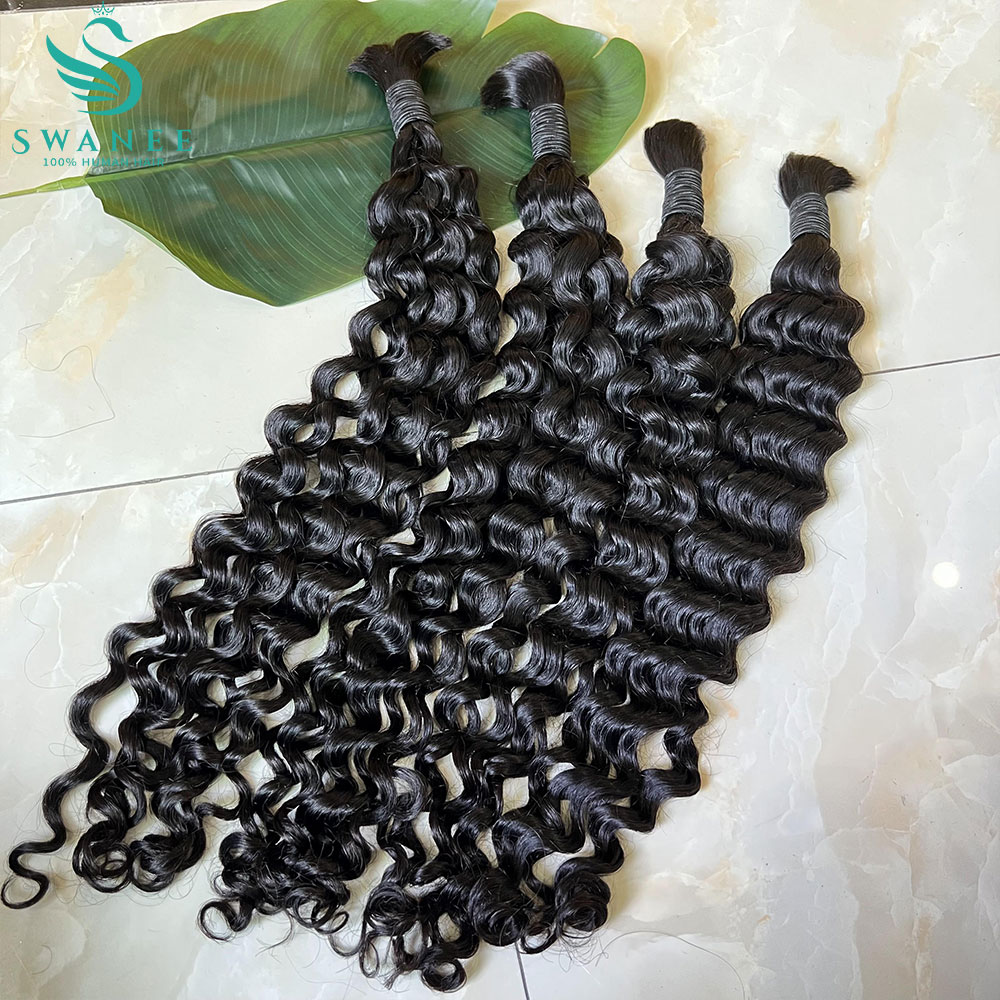 Capelli Umani 100% Naturali On - Water Wave Bulk Human Hair For Braiding recensione e prezzo