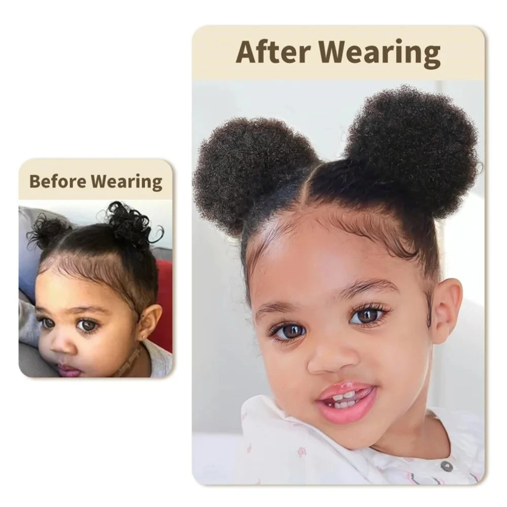 1 Pezzo/Confezione Chignon Afr - Drawstring Afro Curly Puff Ponytail recensione e prezzo