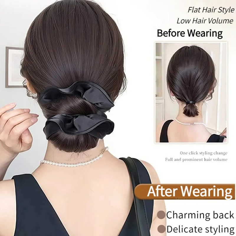 Nuovo Chignon Sintetico in Ras - Claw Clip Messy Bun Hair Piece recensione e prezzo