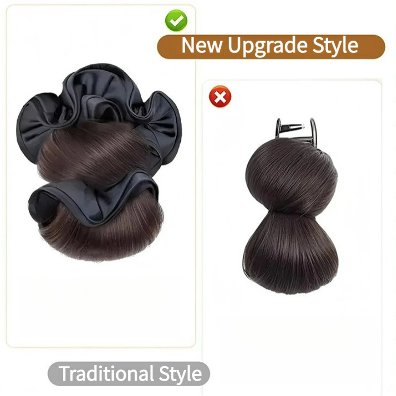 Nuovo Chignon Sintetico in Ras - Claw Clip Messy Bun Hair Piece recensione e prezzo