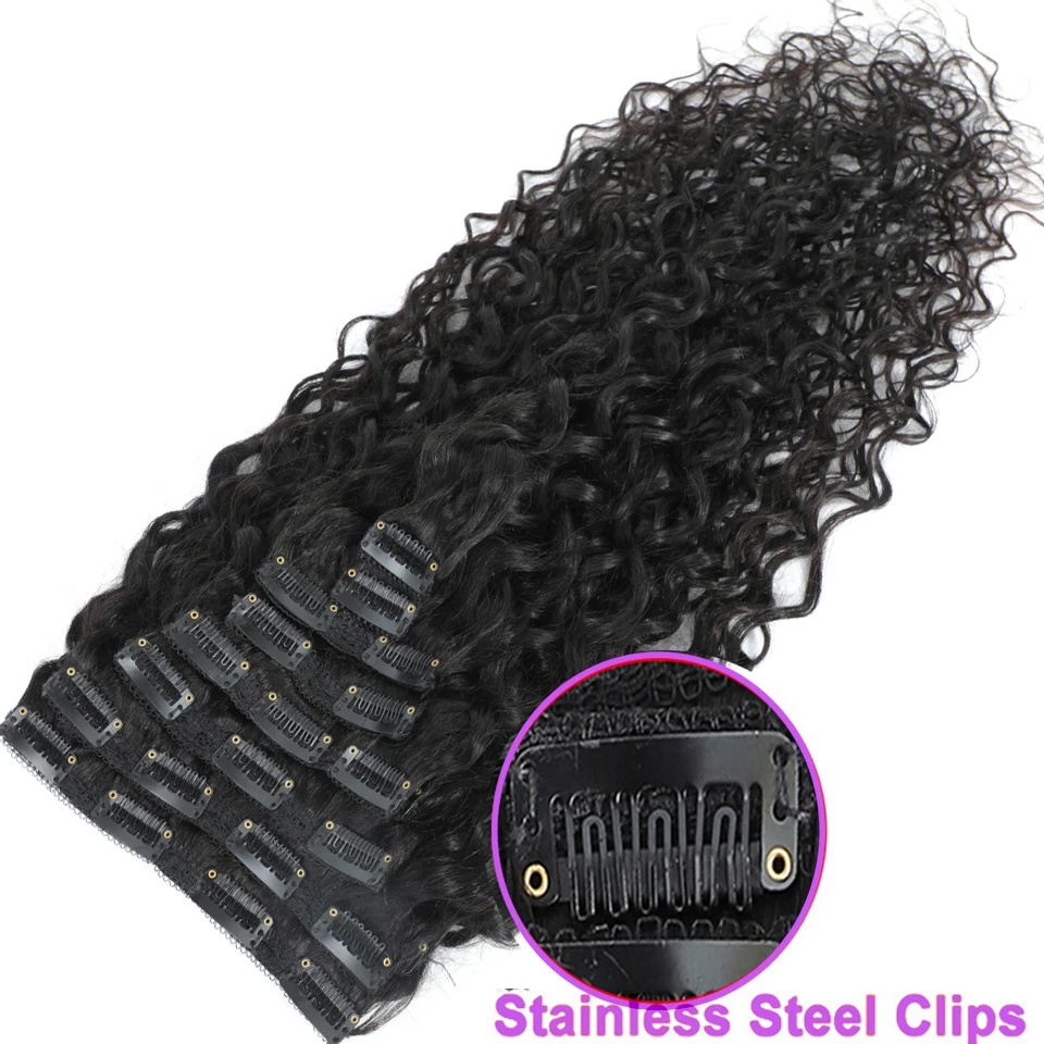 Extension per capelli a clip e - Seamless Clip In Hair Extensions Human Hair recensione e prezzo