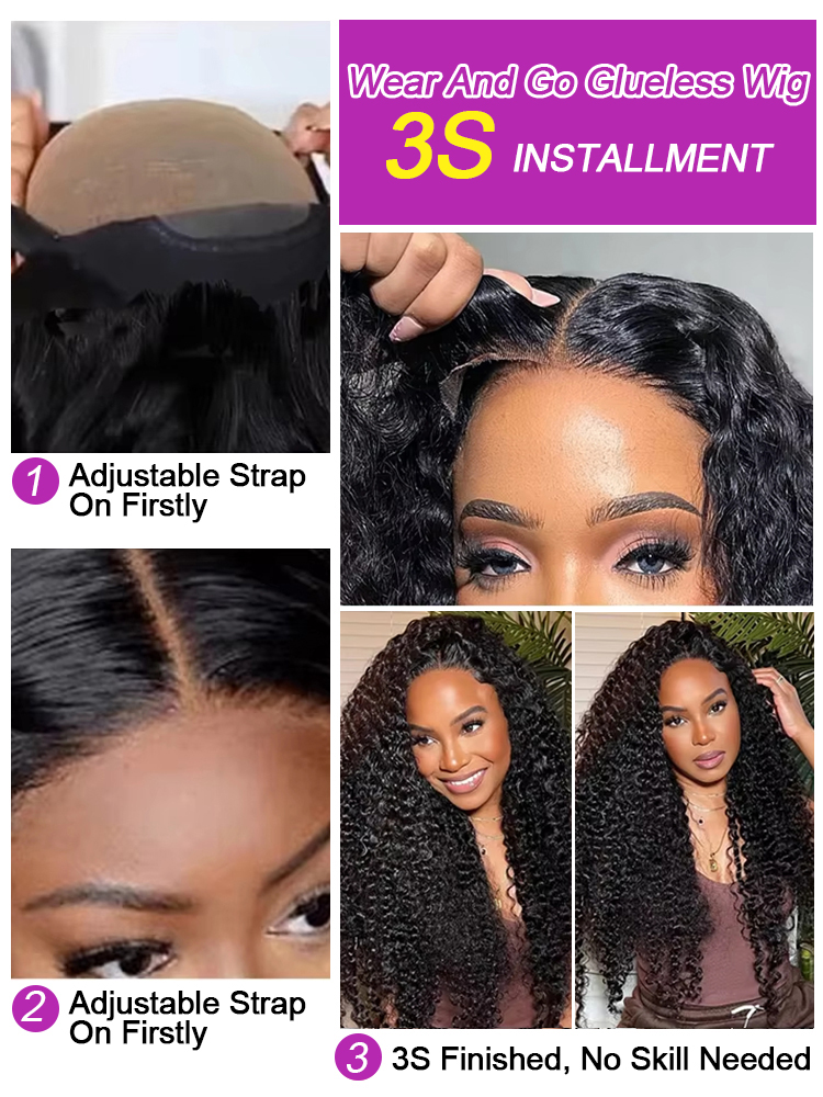 Parrucche dell'onda di acqua p - Water Wave Bulk Human Hair For Braiding recensione e prezzo