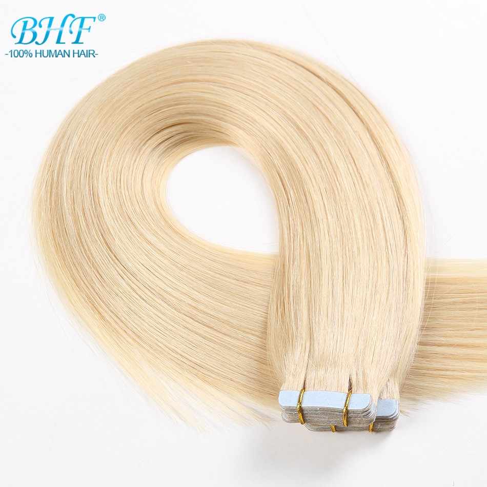 Nastro BHF nelle estensioni de - Invisible Tape In Extensions Real Hair recensione e prezzo